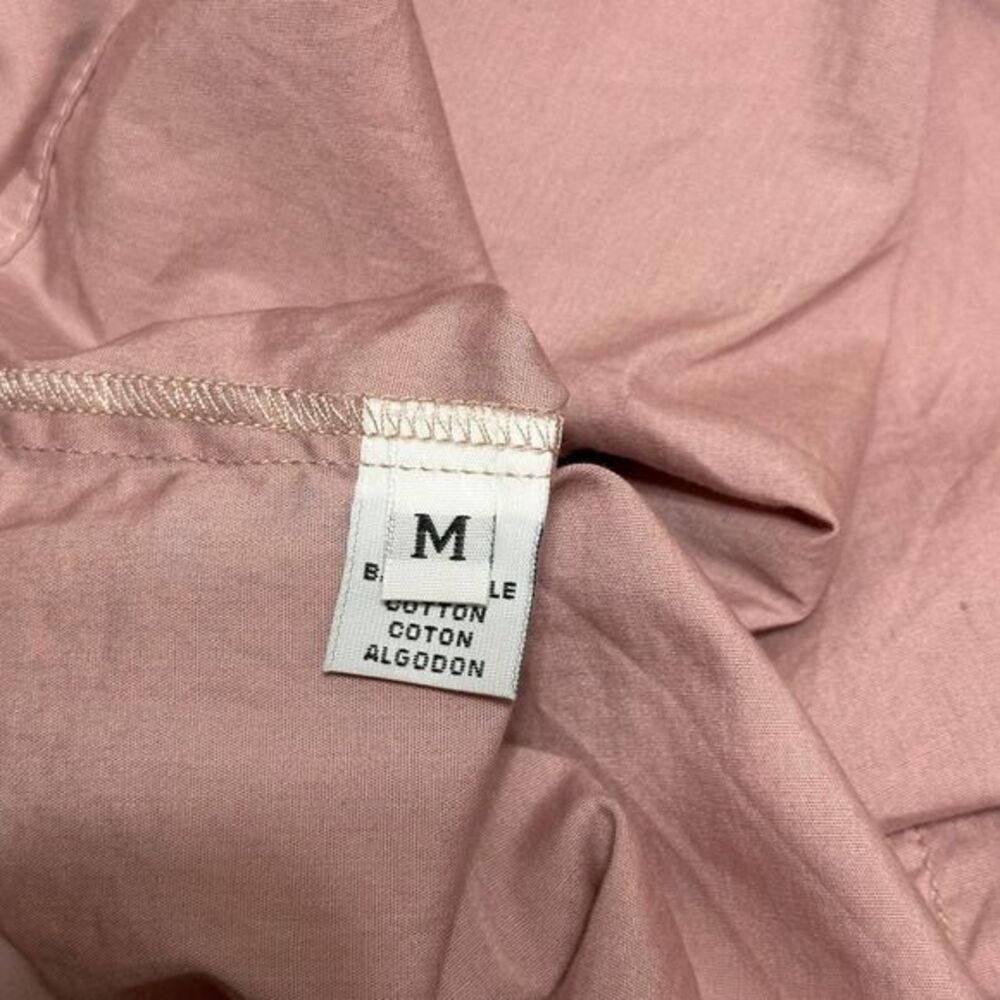 Teat & Cosset Pink Mauve Pink Maternity Dress w/ Flutter Sleeves Medium Spring - Picture 4 of 7